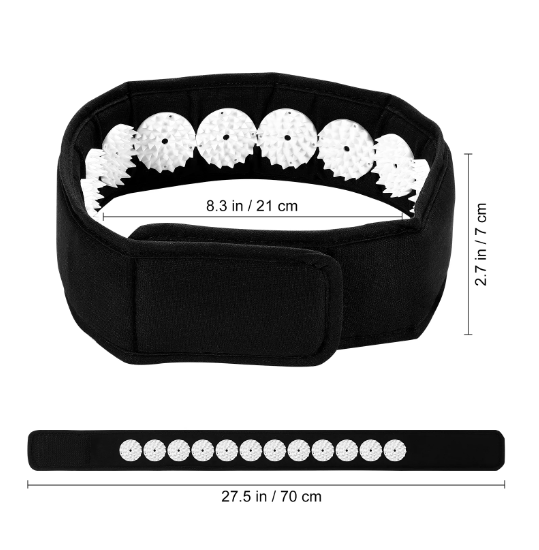 Acupressure Head Band - Black