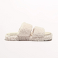 PREORDER: Fluffy Willow Slides - Marshmallow