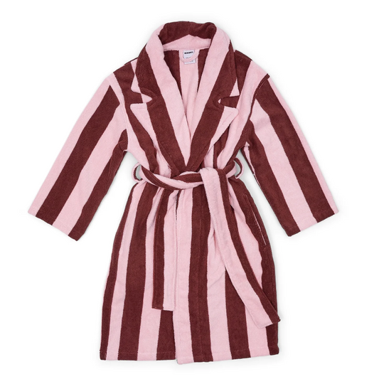 PREORDER: Striped Adult Robe - Rocky Road