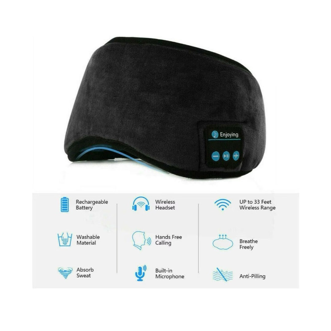 Bluetooth Headphone Mask / Headband