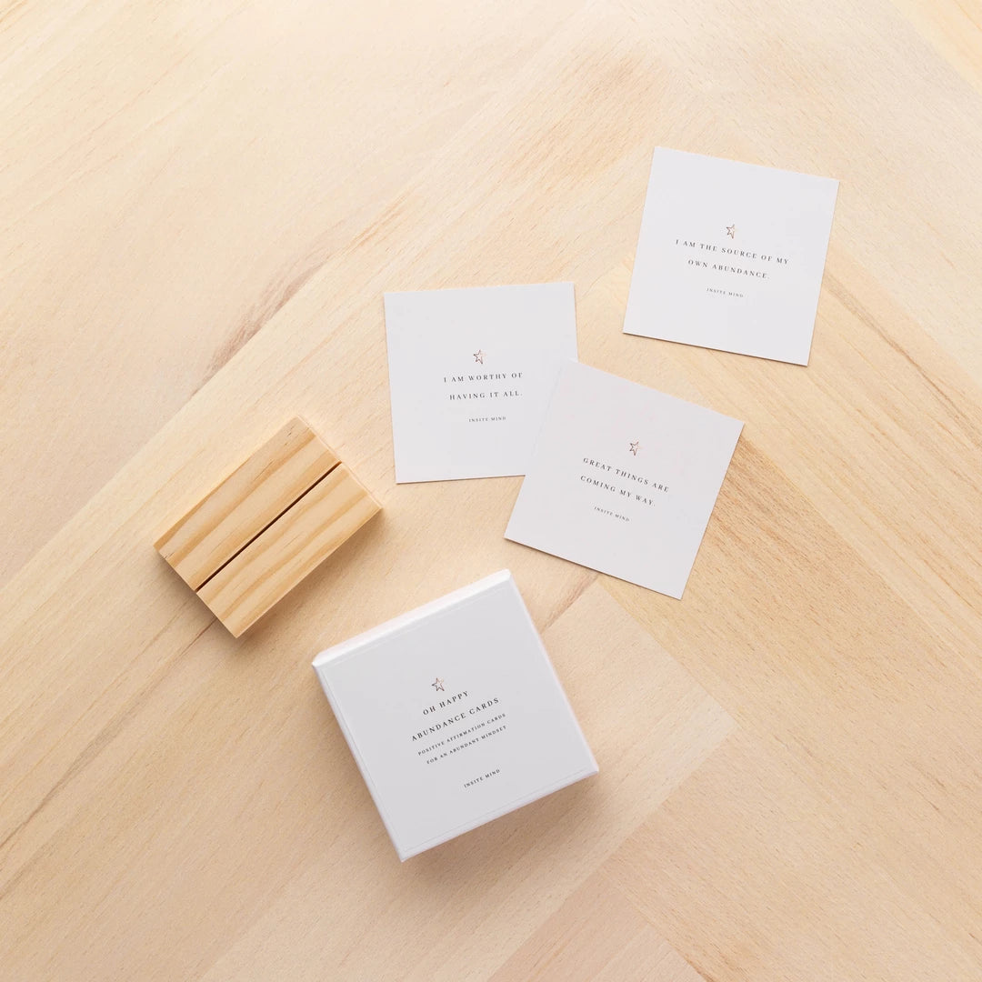 Oh Happy Abundance - Affirmation Cards